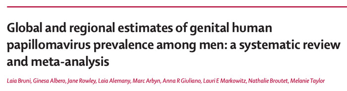 男性需要打HPV疫苗？研究显示：全球三分之一的男性已经感染HPV！
